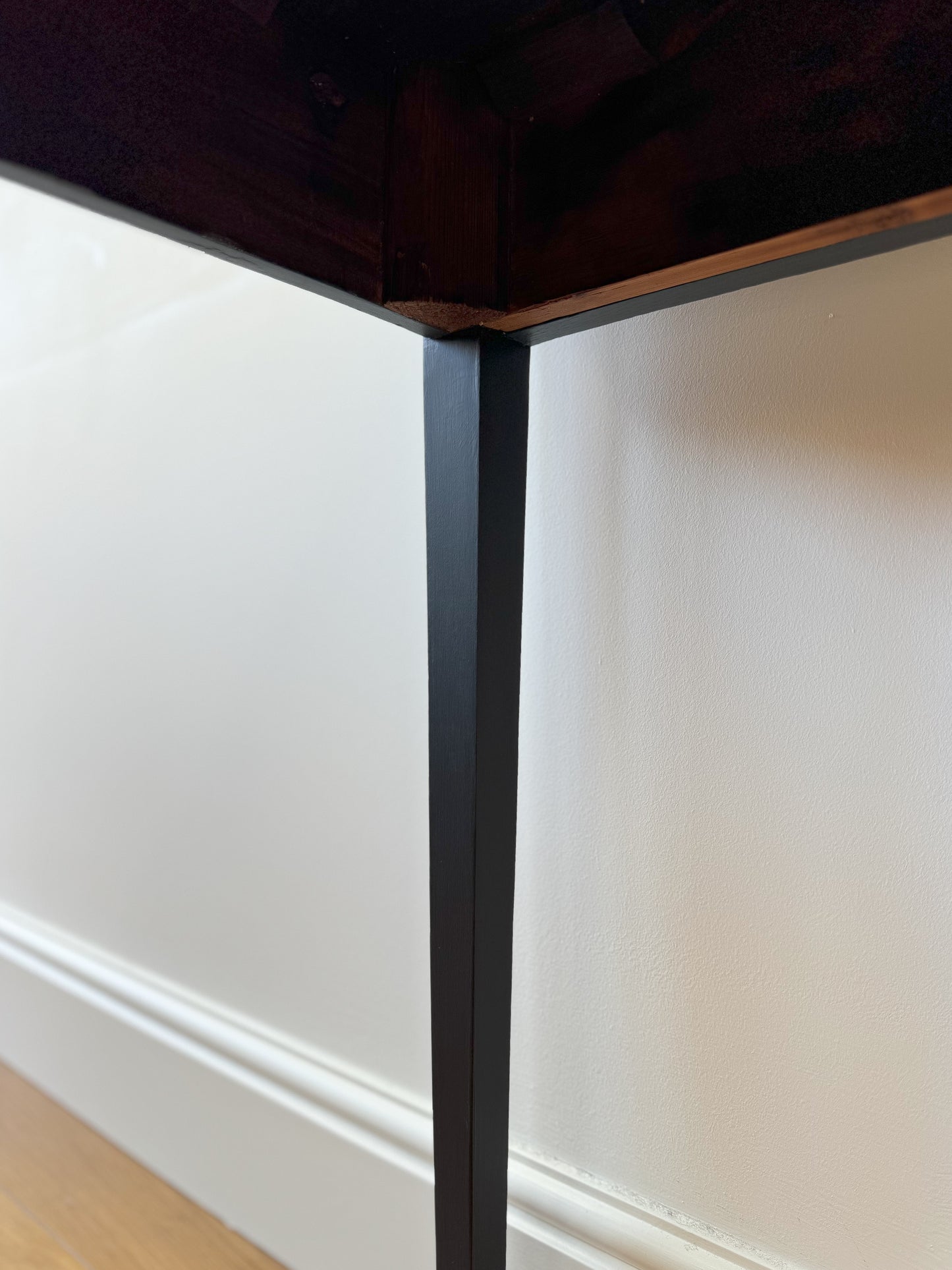 SOLD - Contact For Similar Commissions- Solid Wood Console Table